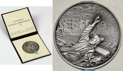 Medal SREBRO, 40. rocznica Powstania Warszawskiego 1984