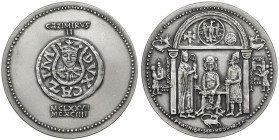 Medal SREBRO, seria królewska - Kazimierz II Sprawiedliwy