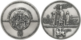 Medal SREBRO, seria królewska - Leszek Biały