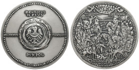 Medal SREBRO, seria królewska - Henryk II Pobożny