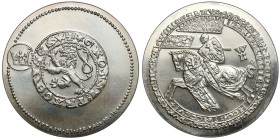 Medal SREBRO, seria królewska - Wacław II Czeski