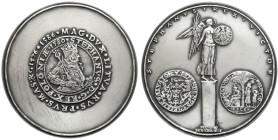 Medal SREBRO, seria królewska - Stefan Batory