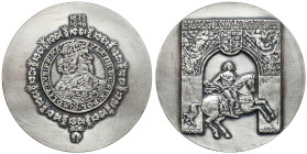 Medal SREBRO, seria królewska - Władysław IV Waza