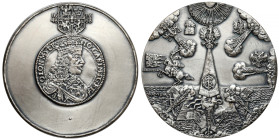 Medal SREBRO, seria królewska - Jan II Kazimierz