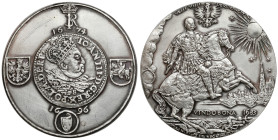 Medal SREBRO, seria królewska - Jan III Sobieski