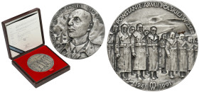 Medal SREBRO, gen. Władysław Anders