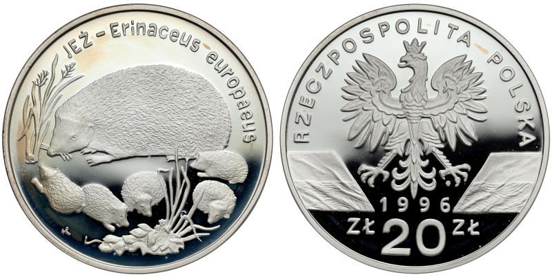 20 złotych 1996 Jeż