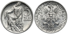 Rybak 5 złotych 1959