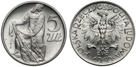 Rybak 5 złotych 1960
