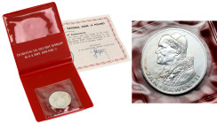 100 złotych 1982 Jan Paweł II - stempel zwykły - z etui