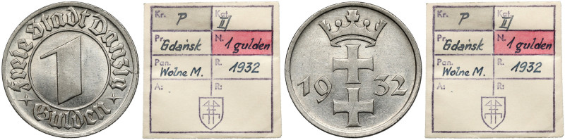 Gdańsk, 1 gulden 1932 - ex. Kałkowski Reference: Parchimowicz 62
Grade: XF+ 
...