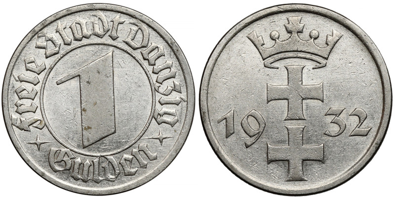 Gdańsk, 1 gulden 1932 Reference: Parchimowicz 62
Grade: XF/XF- 

POLAND POLEN...