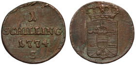 Galicja, Szeląg Smolnik 1774-S