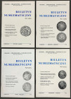 Biuletyn numizmatyczny 1998 - komplet 1-4