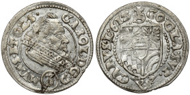 Śląsk, Karol II, 3 krajcary 1612, Oleśnica