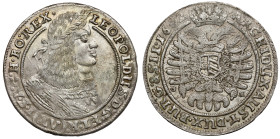 Śląsk, Leopold I, 15 krajcarów 1662 GH, Wrocław