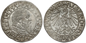 Prusy, Albrecht Hohenzollern, Grosz Królewiec 1544