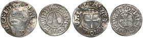 Liwonia, Walter von Plettenberg, Ferding 1531 i Pomorze, Strzałów, Wit, zestaw (2szt)