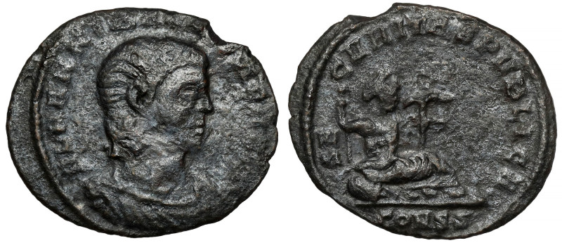 Hannibalianus (335-337 AD) Follis, Constantinople - rare Obverse: FL HANNIBALLIA...