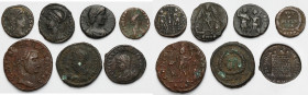 Roman Empire, lot of 7 follis