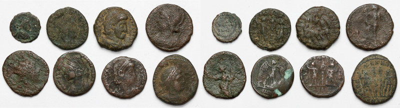 Roman Empire, lot of 8 follis 
Grade: +/F- 

ANCIENT COINS ROMAN EMPIRE