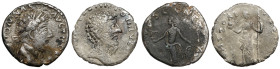 Barbaric imitations of Roman Denarii (2pcs)