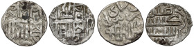 Złota Orda-Chanat Tatarski, Chan Jani Beg (Dżany Beg) AH 742-758 (AD 1341-1357) Dirham, zestaw (2szt)