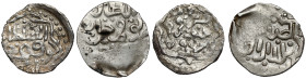 Złota Orda-Chanat Tatarski, Tokhtamysh (Tochtamysz) AH 780-797 (AD 1378-1395) Dirham, zestaw (2szt)