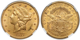 USA, 20 dollars 1877-S