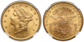 USA, 20 dollars 1892-S