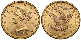 USA, 10 dollars 1882