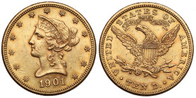 USA, 10 dollars 1901