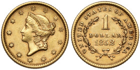 USA, 1 dollar 1852