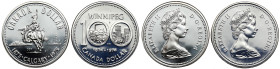 Canada, Dollar 1974-1975, lot (2pcs)