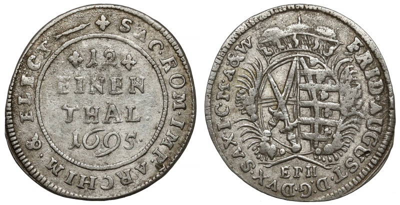 Sachsen, 1/12 taler 1695 EPH 
Grade: XF- 

EUROPE WORLD COINS - GERMANY