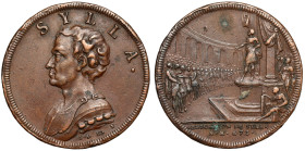 Switzerland, Medal (1740-1750), Sulla / Abdication of Sulla