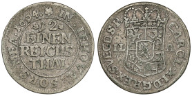 Swedish dominion of Pomerania, Karl XI, 1/12 thaler 1694
