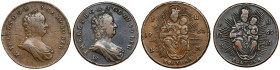 Hungary, Maria Theresa, Poltura 1763-1765, lot (2pcs)