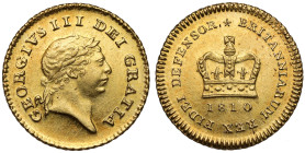 England, George III, 1/3 guinea 1810