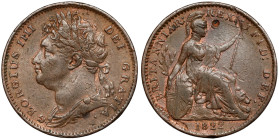 England, George IV, Farthing 1822