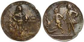 England, Medal ND - Duke of Argyle and Robert Walpole