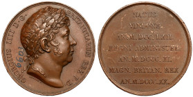 England, Georgius III, Medal 1820