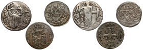 Europe, lot of 3 coins