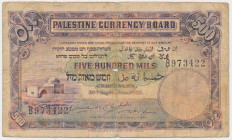 Palestine, 500 Mils 1929