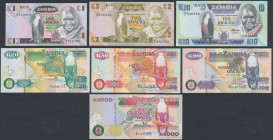 Zambia, 1 - 1.000 ND Kwacha (7szt)