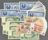 Rumunia, Bułgaria i Czechosłowacja - zestaw banknotów MIX (35szt)