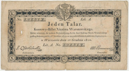 1 talar 1810 - Ossoliński