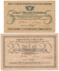 5 i 20 mkp 05.1919 - zestaw (2szt)