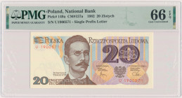 20 złotych 1982 - U