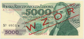 5.000 zł 1986 - WZÓR - AY 0000000 - No.0951